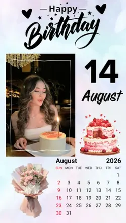 Birthday 14 August 