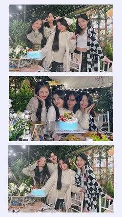Mẫu 3 ảnh bạn bè