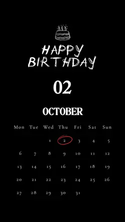 birthday 02 October