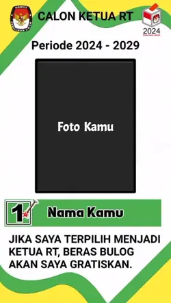 Calon Ketua RT 