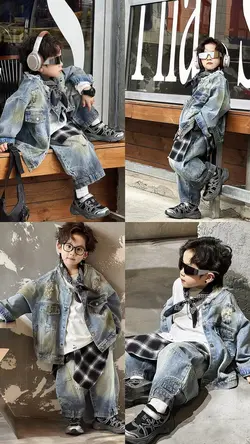 Cool little boy