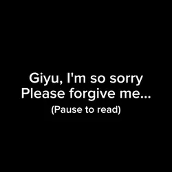 I'm so sorry
