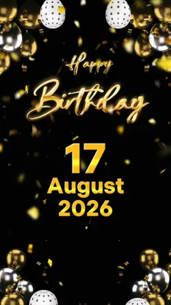 hbd 17 august 2026