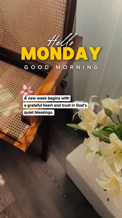 Hello Monday 🌼