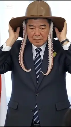 イカの帽子