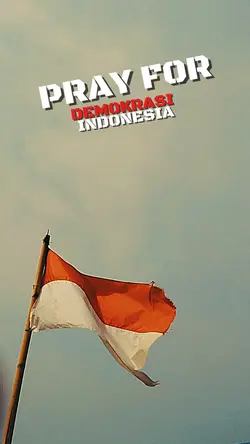 PRAY FOR DEMOKRASI