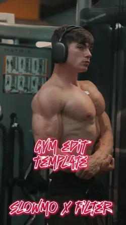 Gym edit template📸