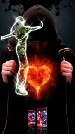 Flame heart 