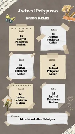 Jadwal Pelajaran