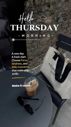 Hello Thursday ✨