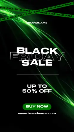 Black Friday Dynamic Poster Full Of Text
