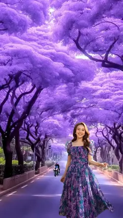 Nunggu Dijalan Ungu
