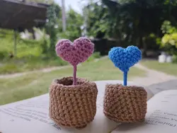 mini heart | crochet
