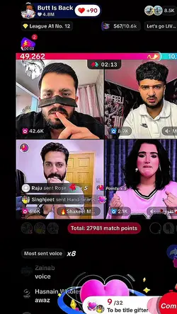 TikTok live match