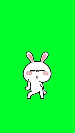 Bunny dancing