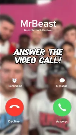 MrBeast Video Call
