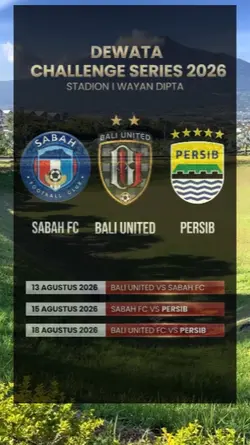 JADWAL PERSIB