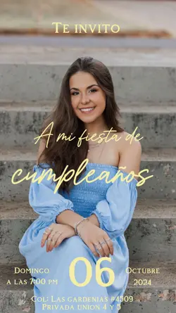 Te invit a mi cumple