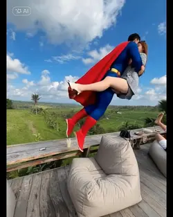 superhéroe volador 