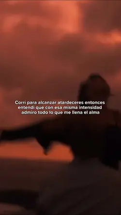 Corrí para alcanzar 