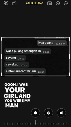 i was your girl and