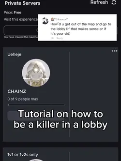 Tut being a killer