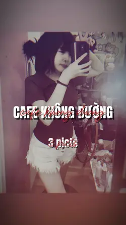 CAFE KHÔNG ĐƯỜNG