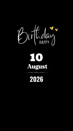 HBD MY LOVE 09 AUG