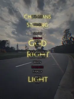 We are Christians