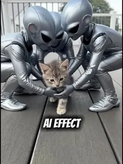 Alien grab cat
