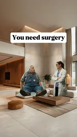 You need surgery