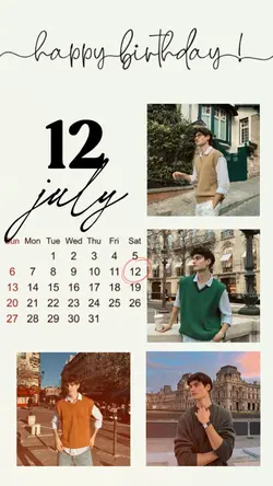 BIRTHDAY 1 JULY