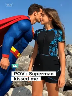 Superman kissed me