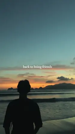 back to being friend