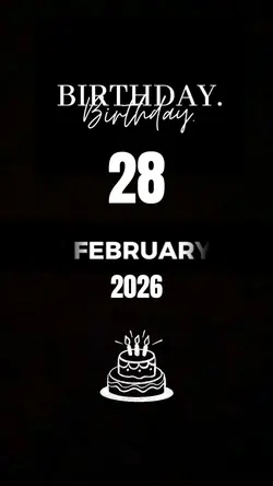 HBD February 28th