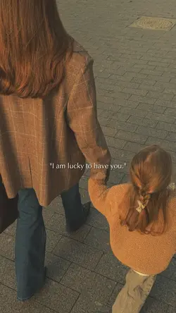 I am lucky have you