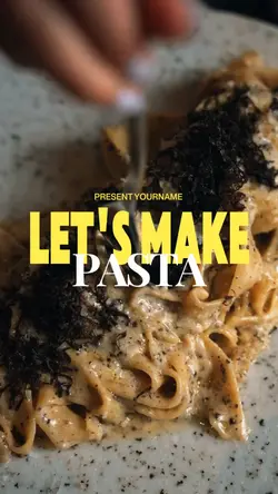 Let's make pasta