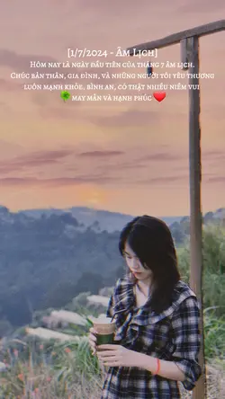 Mùng 1 tháng 7 âl