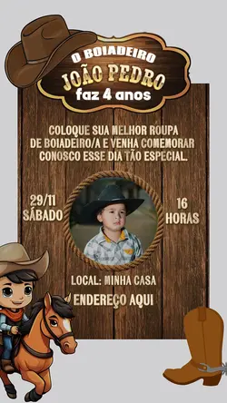Convite boiadeiro