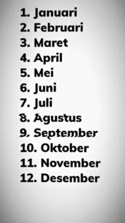 bulan kelahiran nih