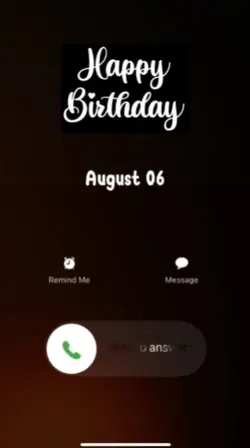 Brithday August 06 