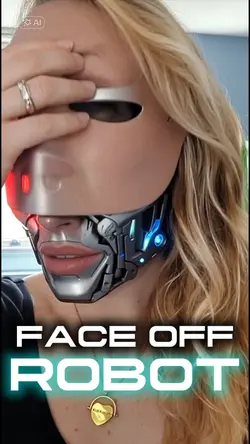 FACE OFF ROBOT SCIFI