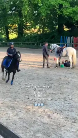 Dans l’équitation 