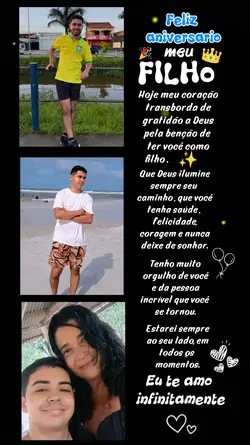 Parabéns filho