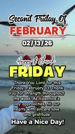 Friday, February 13