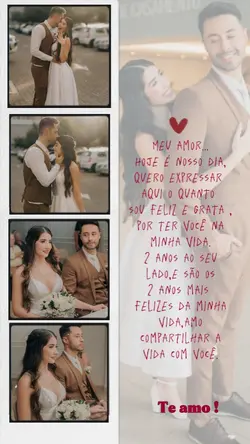 2 anos de casados!