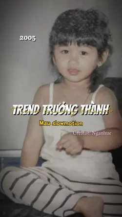 Trend trưởng thành 