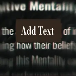 Add Text Trend