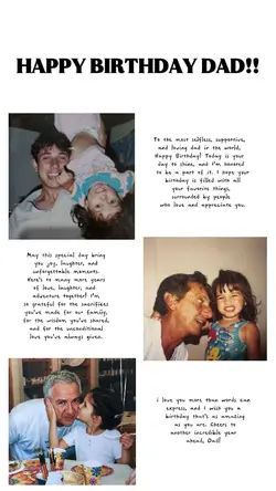 HAPPY birthday dad