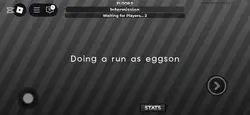Doing a run as eggso
